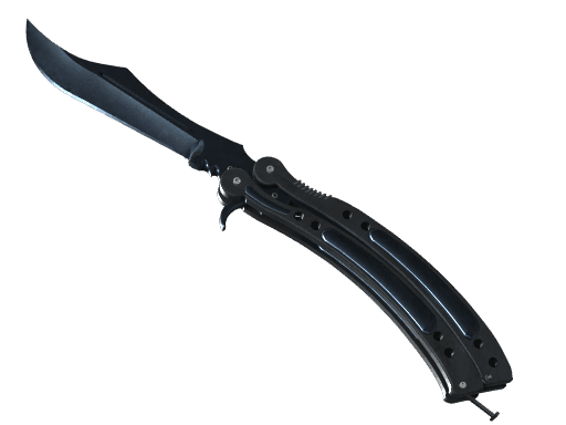 ★ Butterfly Knife | Blue Steel (Factory New)