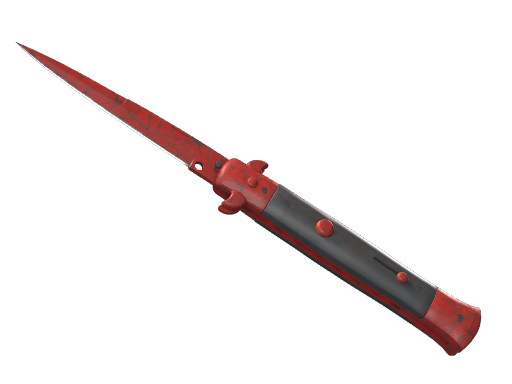 ★ StatTrak™ Stiletto Knife | Crimson Web (Minimal Wear)