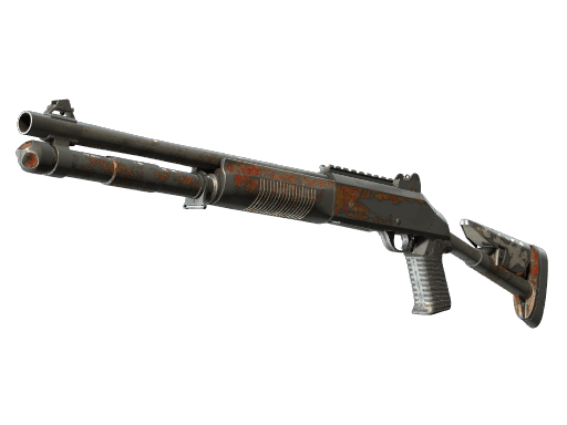 StatTrak™ XM1014 | Red Python (Battle-Scarred)