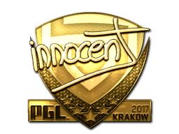 Sticker | innocent (Gold) | Boston 2018