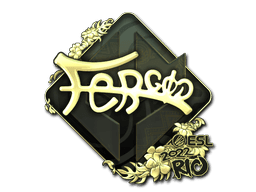 Sticker | fer (Gold) | Katowice 2019