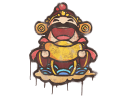 Sealed Graffiti | God of Fortune