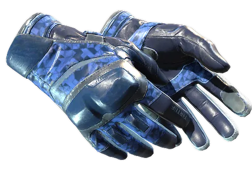 ★ Moto Gloves | Polygon (Well-Worn)