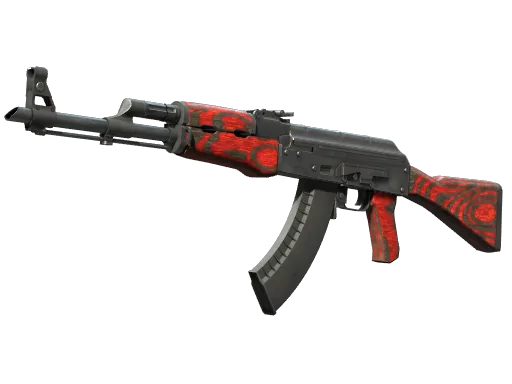StatTrak™ AK-47 | Red Laminate (Battle-Scarred)