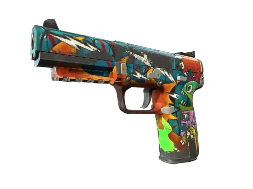 Five-SeveN | Angry Mob (Battle-Scarred)