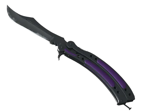 ★ Butterfly Knife | Ultraviolet (Field-Tested)