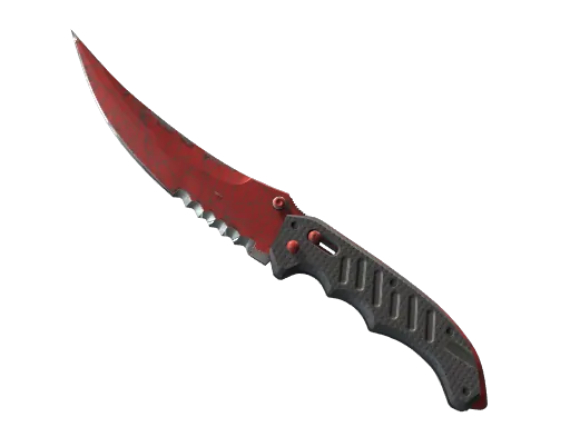 ★ StatTrak™ Flip Knife | Crimson Web (Field-Tested)