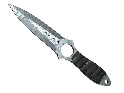 ★ StatTrak™ Skeleton Knife | Damascus Steel (Well-Worn)