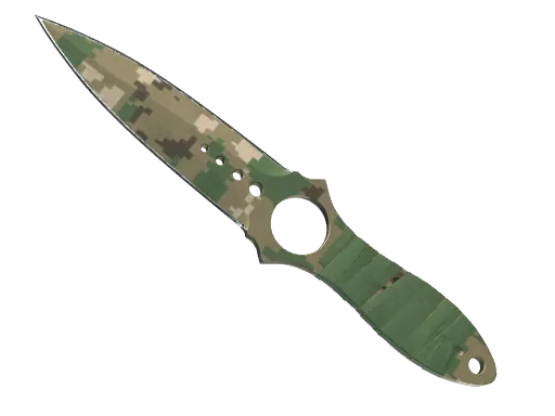 ★ StatTrak™ Skeleton Knife | Forest DDPAT (Well-Worn)