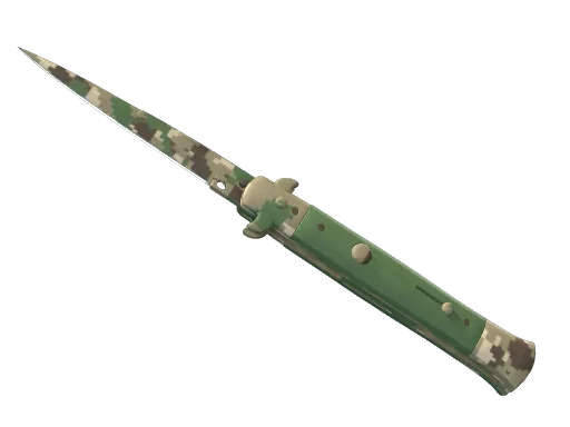 ★ StatTrak™ Stiletto Knife | Forest DDPAT