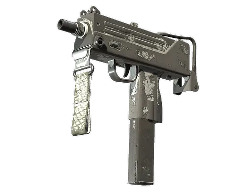 MAC-10 | Snow Splash (Battle-Scarred)