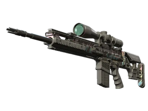 StatTrak™ SCAR-20 | Caged (Field-Tested)