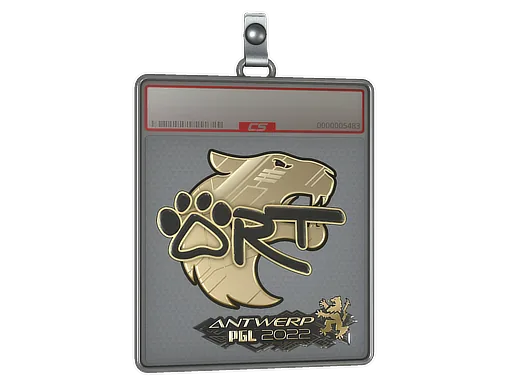 Sticker Slab | arT (Gold) | Antwerp 2022