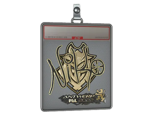 Sticker Slab | NiKo (Gold) | Antwerp 2022