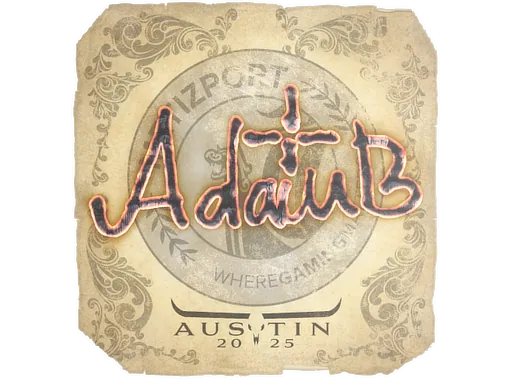 Sticker | adamb | Austin 2025