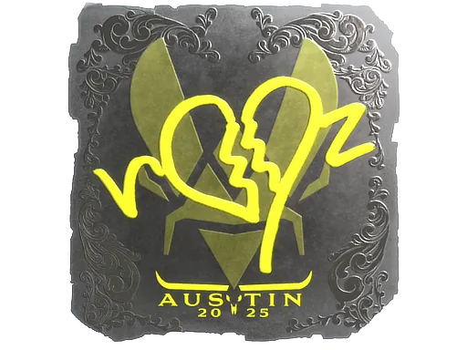 Sticker | ropz (Foil) | Austin 2025