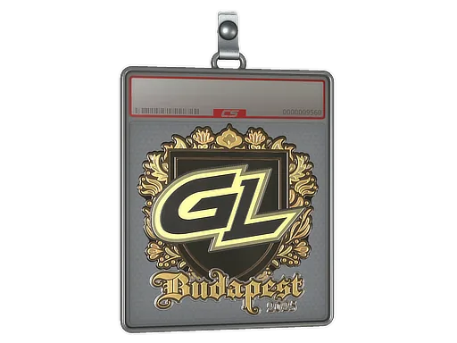 Sticker Slab | GamerLegion (Gold) | Budapest 2025
