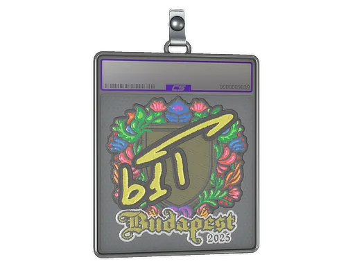 Sticker Slab | b1t (Embroidered) | Budapest 2025