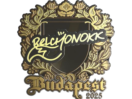 Sticker | BELCHONOKK (Gold) | Budapest 2025