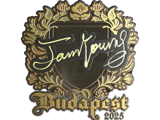 Sticker | JamYoung (Gold) | Austin 2025