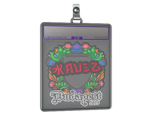 Sticker Slab | kauez (Embroidered) | Budapest 2025
