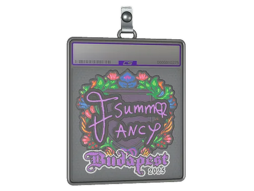 Sticker Slab | Summer (Embroidered) | Budapest 2025