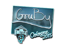 Sticker | GruBy (Foil) | Cluj-Napoca 2015