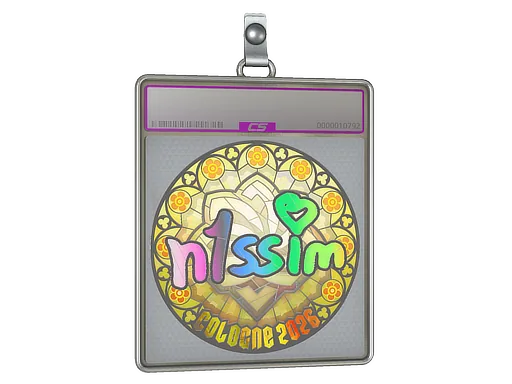 Sticker Slab | n1ssim (Holo) | Cologne 2026