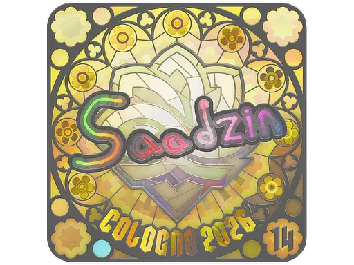 Sticker | saadzin (Holo, Ranked) | Cologne 2026