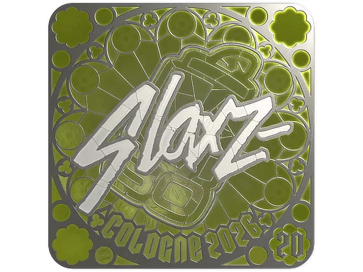 Sticker | slaxz- (Foil, Ranked) | Cologne 2026