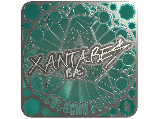Sticker | XANTARES (Foil, Ranked) | Cologne 2026