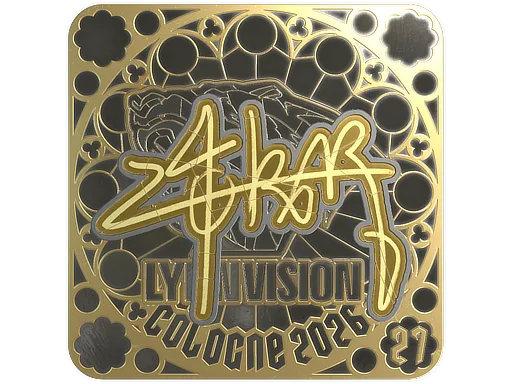 Sticker | z4KR (Gold, Ranked) | Cologne 2026