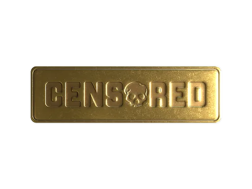 Sticker | Censored (Foil)