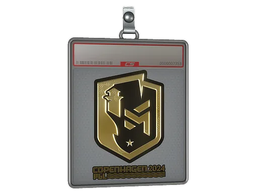 Sticker Slab | PGL (Gold) | Copenhagen 2024