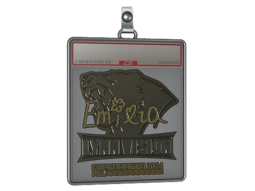 Sticker Slab | EmiliaQAQ (Gold) | Copenhagen 2024