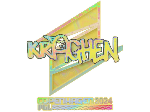 Sticker | kraghen (Holo) | Copenhagen 2024