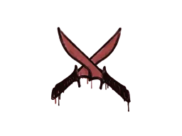 Sealed Graffiti | X-Knives (Blood Red)