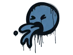 Sealed Graffiti | Puke (Monarch Blue)