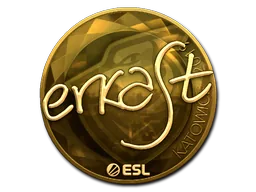 Sticker | erkaSt (Gold) | Berlin 2019