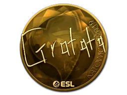 Sticker | Gratisfaction (Gold) | Berlin 2019