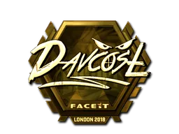 Sticker | DavCost (Gold) | Katowice 2019