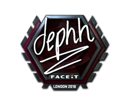 Sticker | dephh (Foil) | Berlin 2019