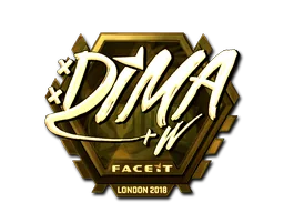 Sticker | Dima (Gold) | Katowice 2019