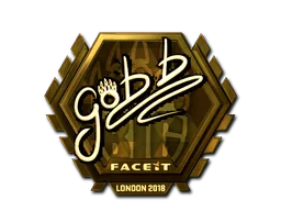 Sticker | gob b (Gold) | Krakow 2017