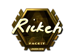 Sticker | Rickeh (Gold) | Berlin 2019