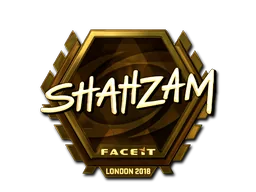 Sticker | ShahZaM (Gold) | Katowice 2019