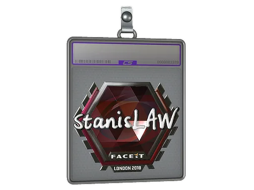 Sticker Slab | stanislaw (Foil) | Katowice 2019