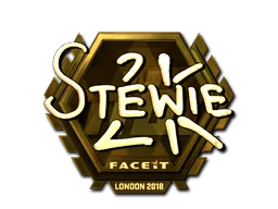 Sticker | Stewie2K (Gold) | Krakow 2017
