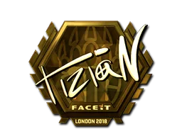 Sticker | tiziaN (Gold) | Katowice 2019