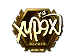 Sticker | Xyp9x (Gold) | Berlin 2019